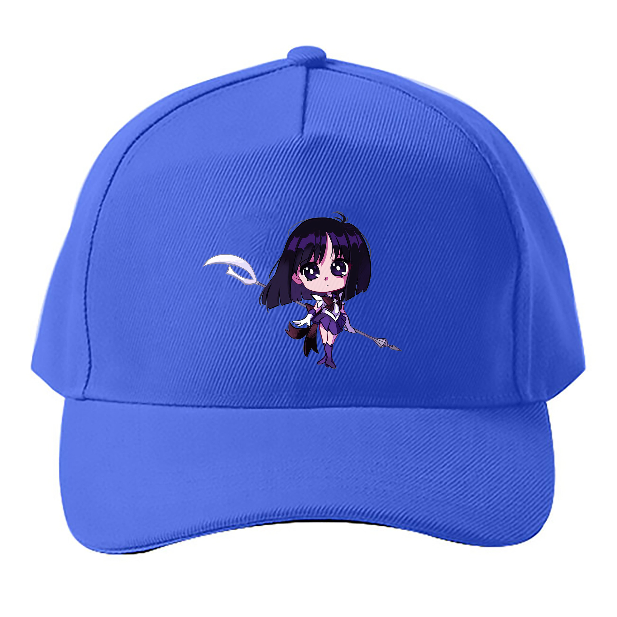 （画像用） 美少女戦士セーラームーン 土萠ほたる Sailor Moon Tomoe Hotaru （セーラーサターン；Sailor Saturn） ベースボールキャップ 綿100％ 男女兼用 帽子 スポーツ